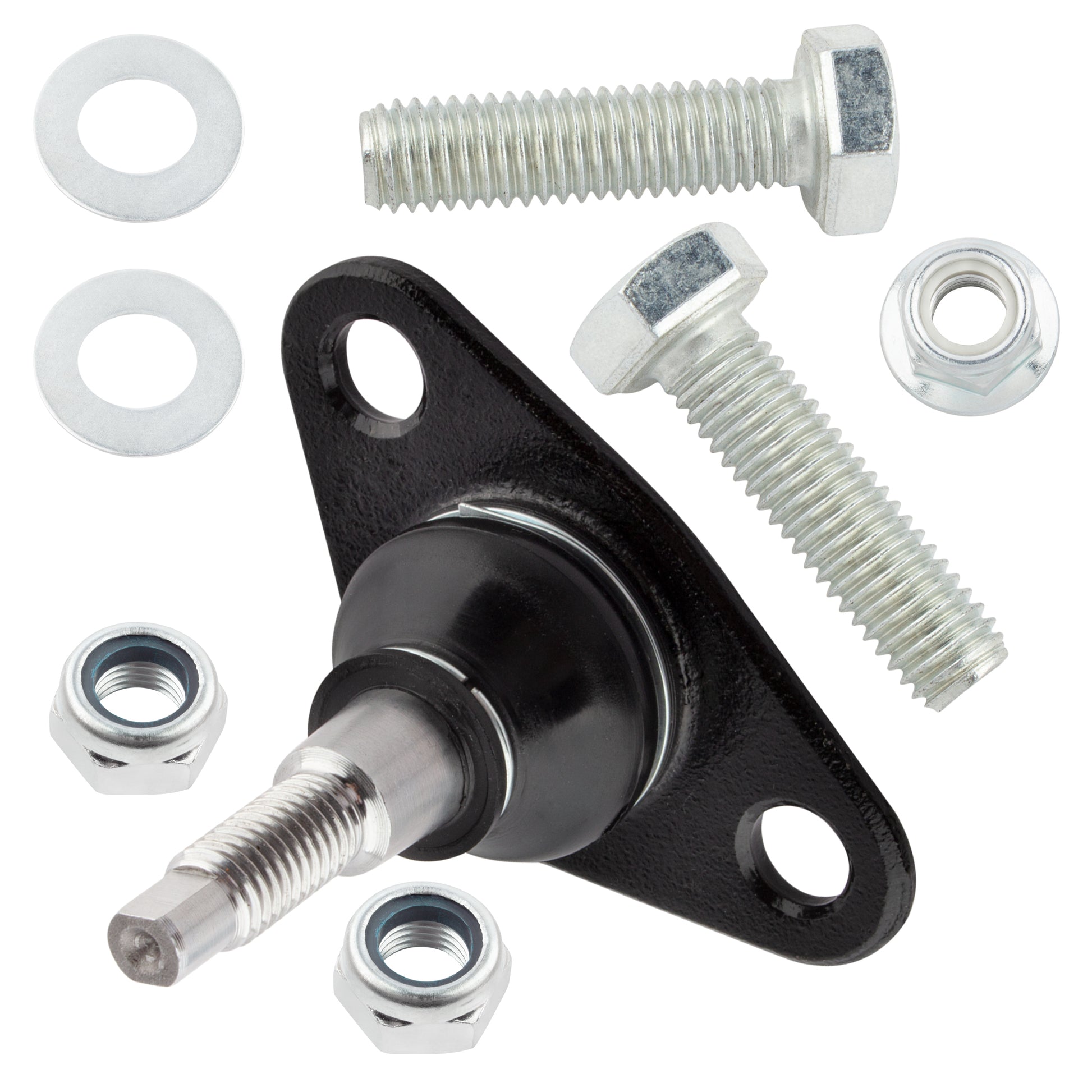 BOXI 4pcs Front Outer Tie Rods Lower Ball Joints Fit for Volvo 740 1985 1986 1987 1988 1989 1990 — product photo 9