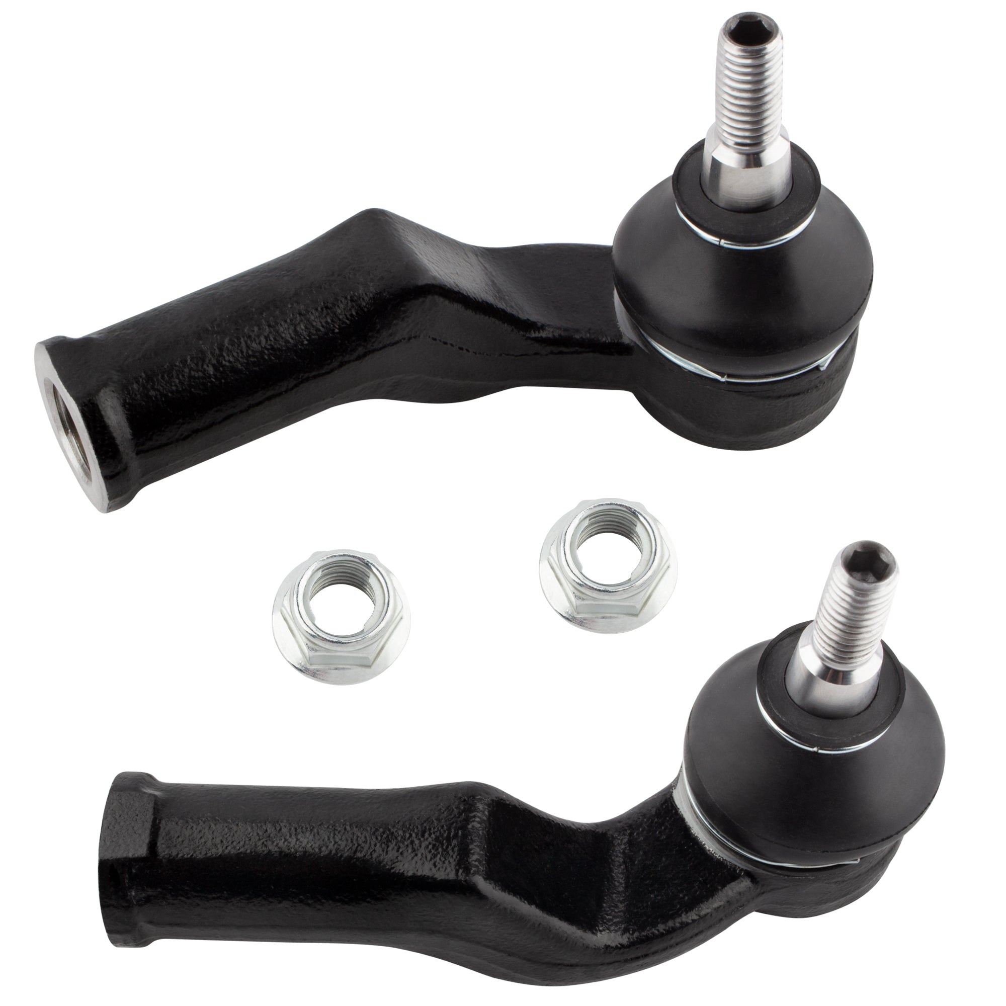BOXI 2pcs Front Outer Tie Rod Ends Fit for Volvo C30 2008-2013
