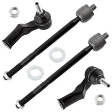 BOXI ES800860 ES800861 EV800458 Front Inner Tie rod & Outer Tie Rod Kit Fits for Volvo C30 2008-2013