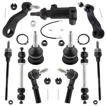 BOXI 11pc Front Sway Bars Tie Rods Pitman Idler Arm Kit Fits for Chevrolet Express 2500 3500